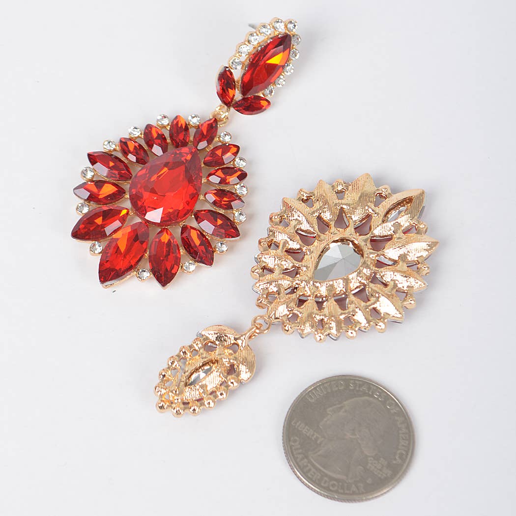 3AM BY H&D ACCESSORIES – wholesale Dangle earrings – Rhinestone Dangle Earring5