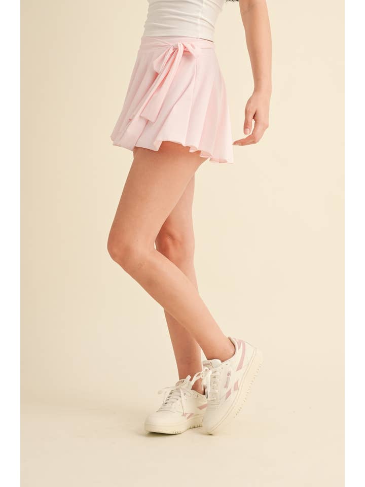KIMBERLY C - Wholesale Skort - Women's - Balletcore Wrap Skort