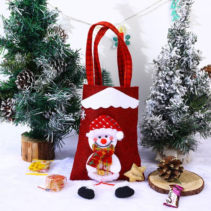 Funkyrel® Atzbranding Limited - Wholesale Christmas Decoration - Xris- Christmas Character Handbag with Festive Style