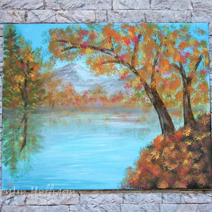 Fall dream landscape for wholesale by Marylin Hoffman Art