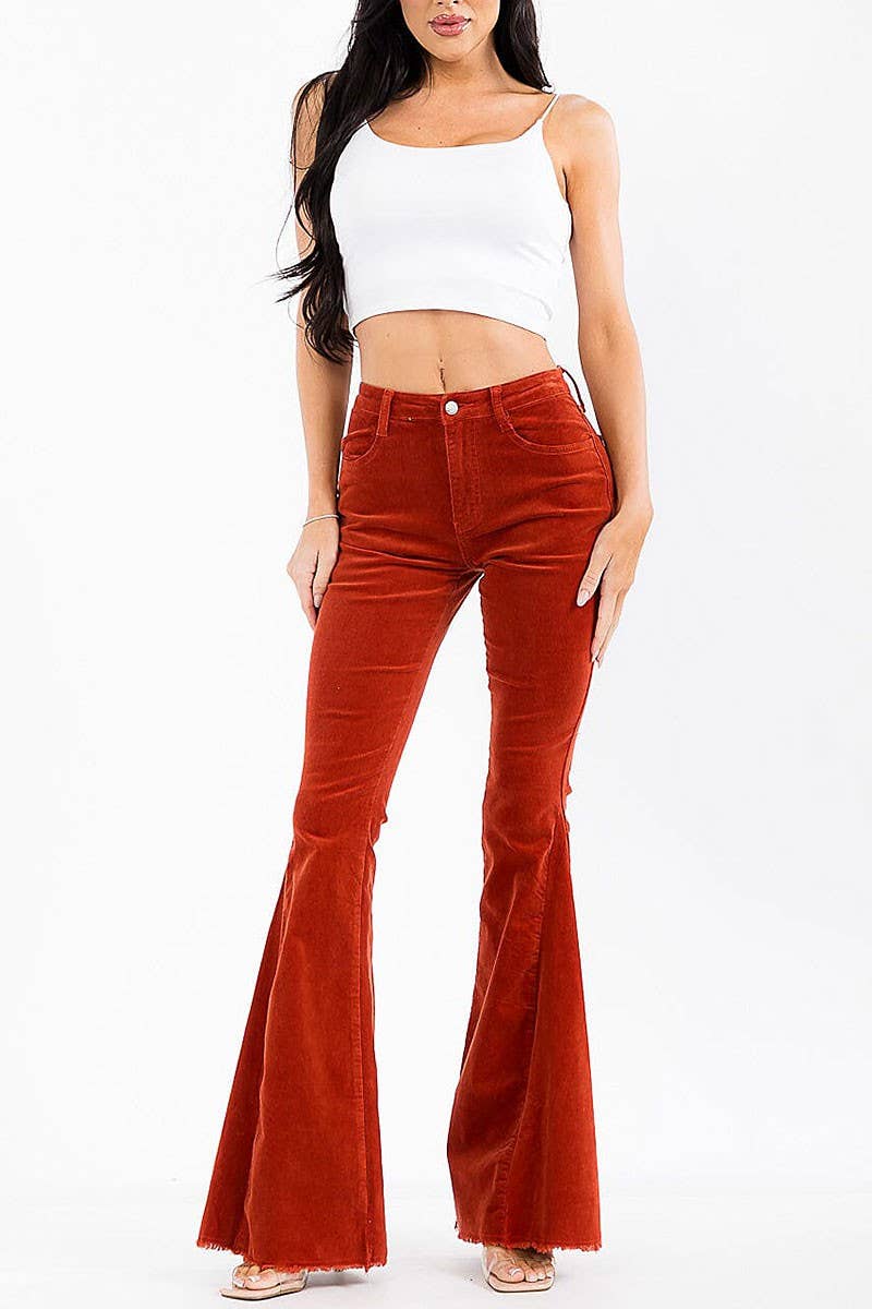 ROUSSEAU – Engroshandel Bukser - Dame – BUKNAPPER LOMMER BELL-BUKSEFLØJLSBUKSER10