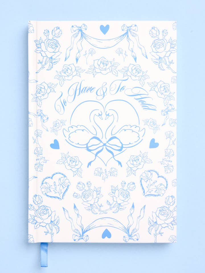 Bride Journal Notebook | bridal gift, wedding notes, planner for wholesale by xo, Fetti