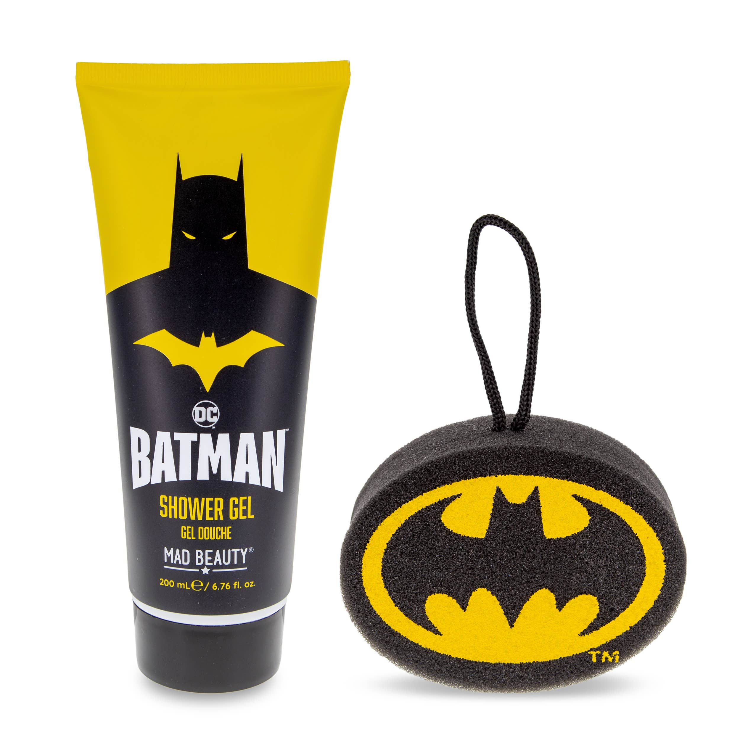 Mad Beauty USA LLC - Wholesale Body Wash/Shower Gel - Batman shower gel and sponge gift set2