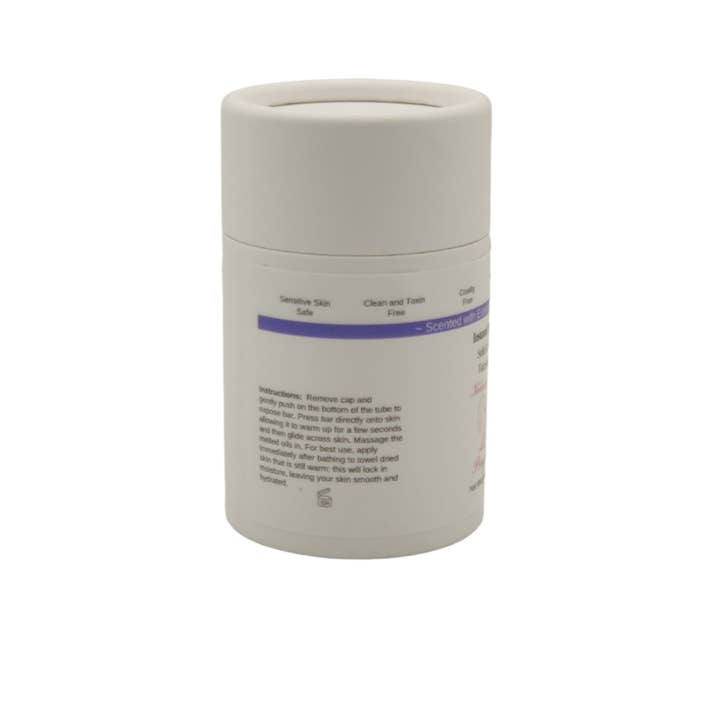 Kokum Butter Penguin - Wholesale Solid Lotion - Instant Hydrator - Lavender (Lotion Bar) Pushup Paperboard Tube3