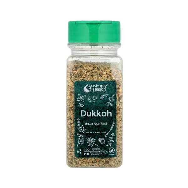 Amboseli Foods - Wholesale Dried Spice Mix - USimplySeason Dukkah Spice Blend - Case of 6 - 4.8oz