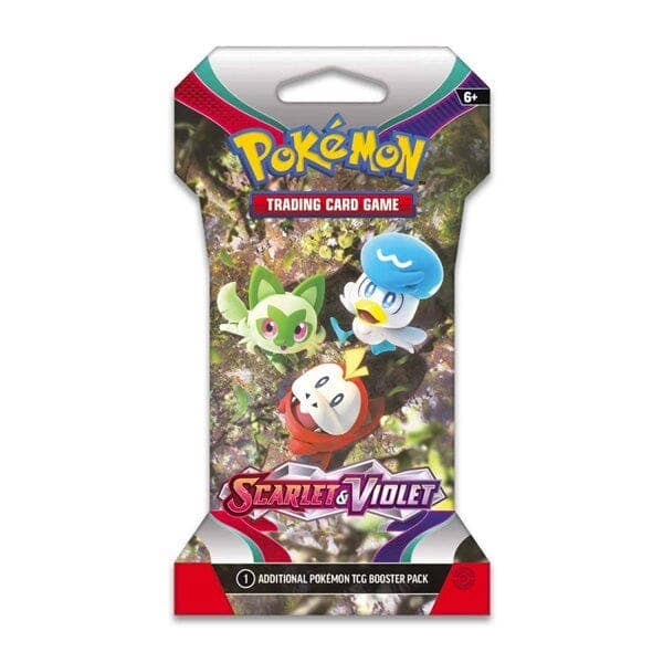 Showcase - Wholesale Card Game - Pokémon TCG: Scarlet & Violet Booster Sleeve | Ships Assorted