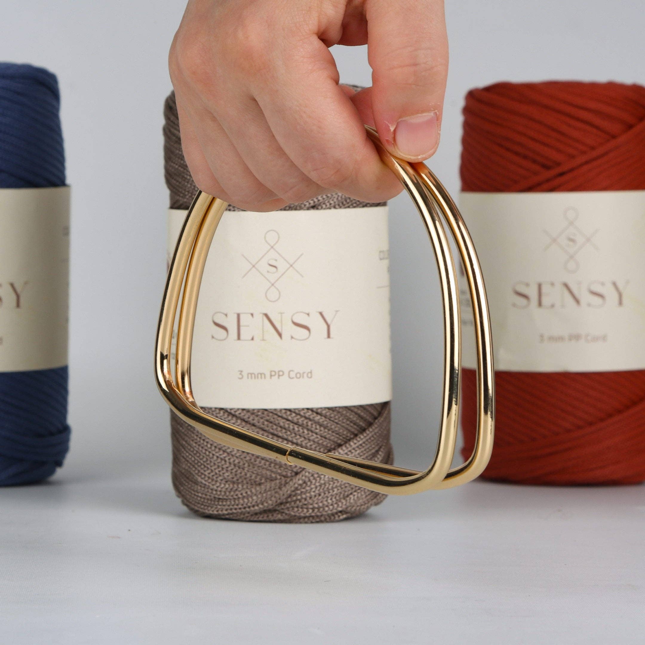 Sensy - Wholesale Knitting/Crochet Supplies - Metal Bag Handle - D Shape6