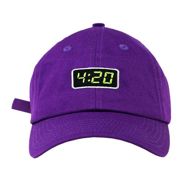 4:20 Purple - Dad Hat for wholesale by Odd Sox