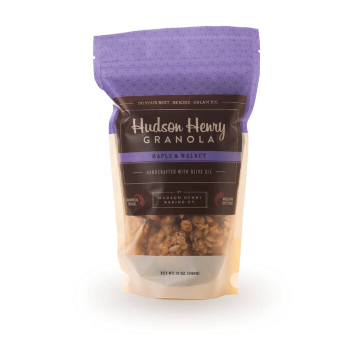 Hudson Henry Baking Co. - Wholesale Granola - Maple Walnut Granola - 12oz Bags1