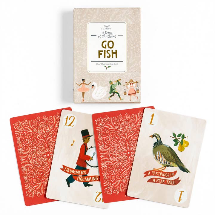 1canoe2 | One Canoe Two Paper Co. - Wholesale Card Game - 12 Days Of Christmas Go Fish Card Game3