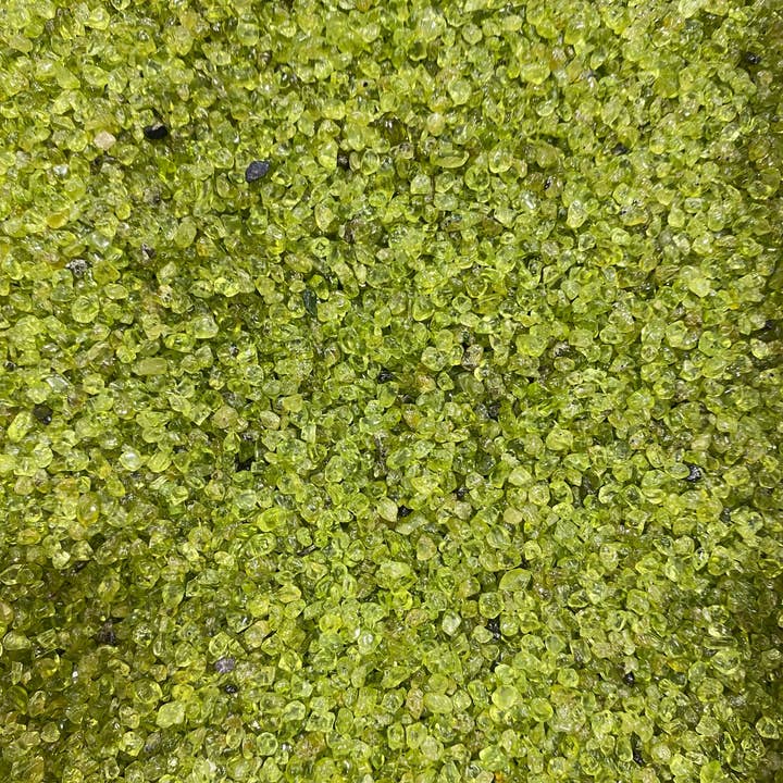 New Moon Beginnings - Wholesale Spiritual Stone/Crystal - Bulk Peridot Crystal Chips (1 lb. Bag) Size 3mm to 5mm4