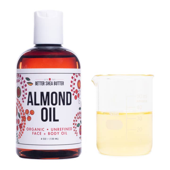 Better Shea Butter - Wholesale Bath/Body Oil - Organic Sweet Almond Oil - Body and Face Oil