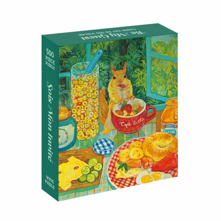 Be My Guest | WEVE Puzzle | 500 Piece Puzzle for wholesale by WEVE Puzzle