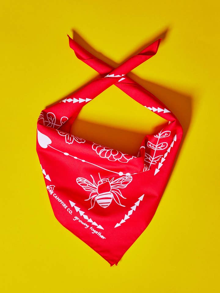 Bandana Growing Together per la vendita all'ingrosso da parte di Campfire Co.