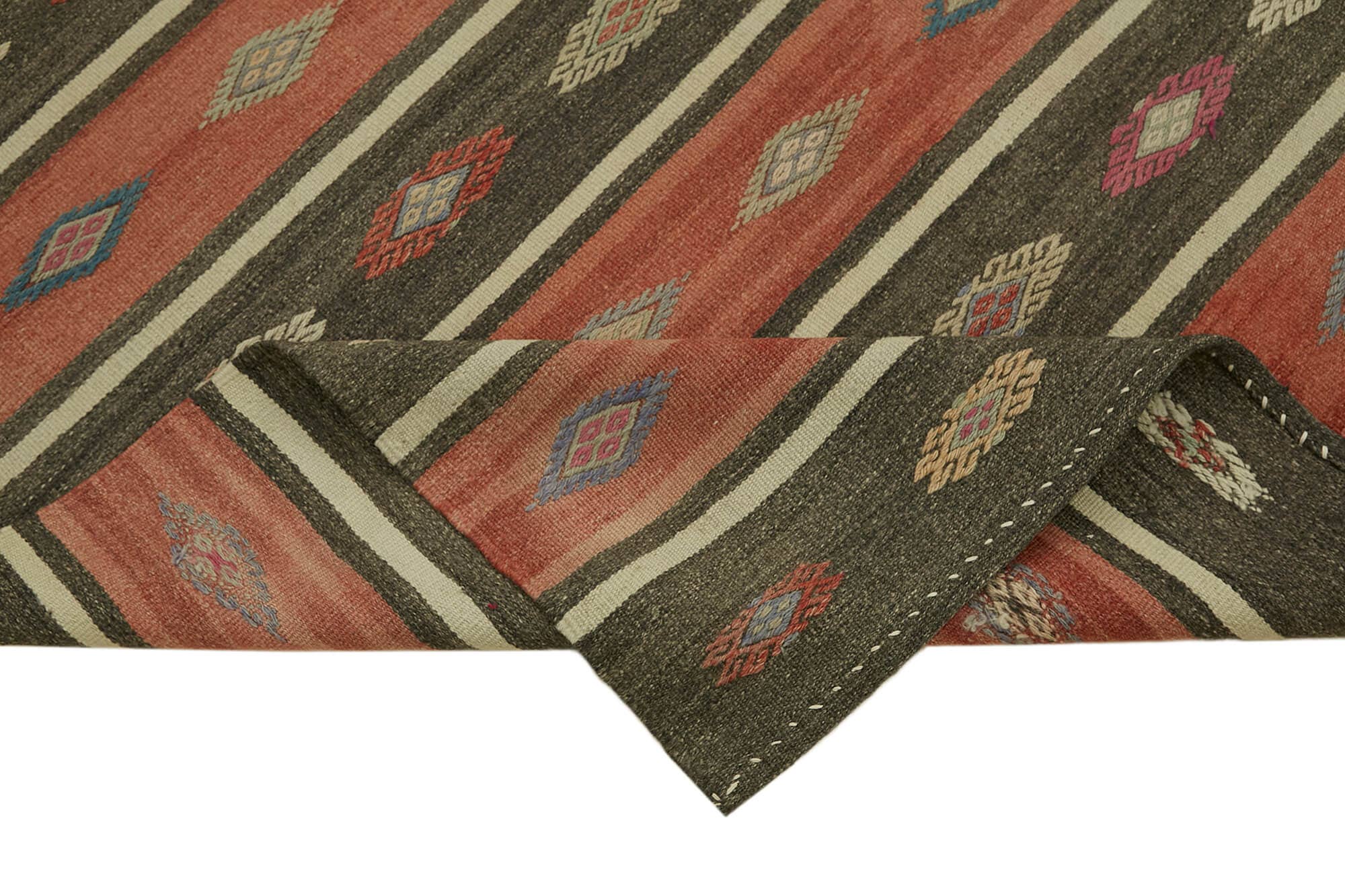 RUG N CARPET - Wholesale Area Rug - 5x9 Multicolor Oriental Kilim Rug - 459515