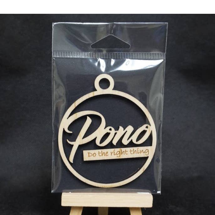 Aloha Cuts - Wholesale Ornament - Pono "Do The Right Thing" Ornament0