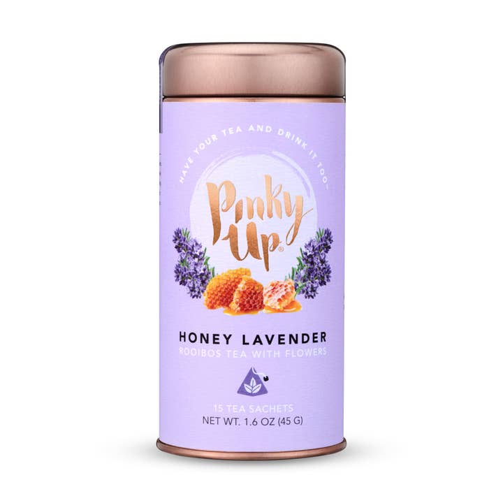 Pinky Up - Wholesale Tea Bags - Honey Lavender Rooibos Tea 15 Sachets
