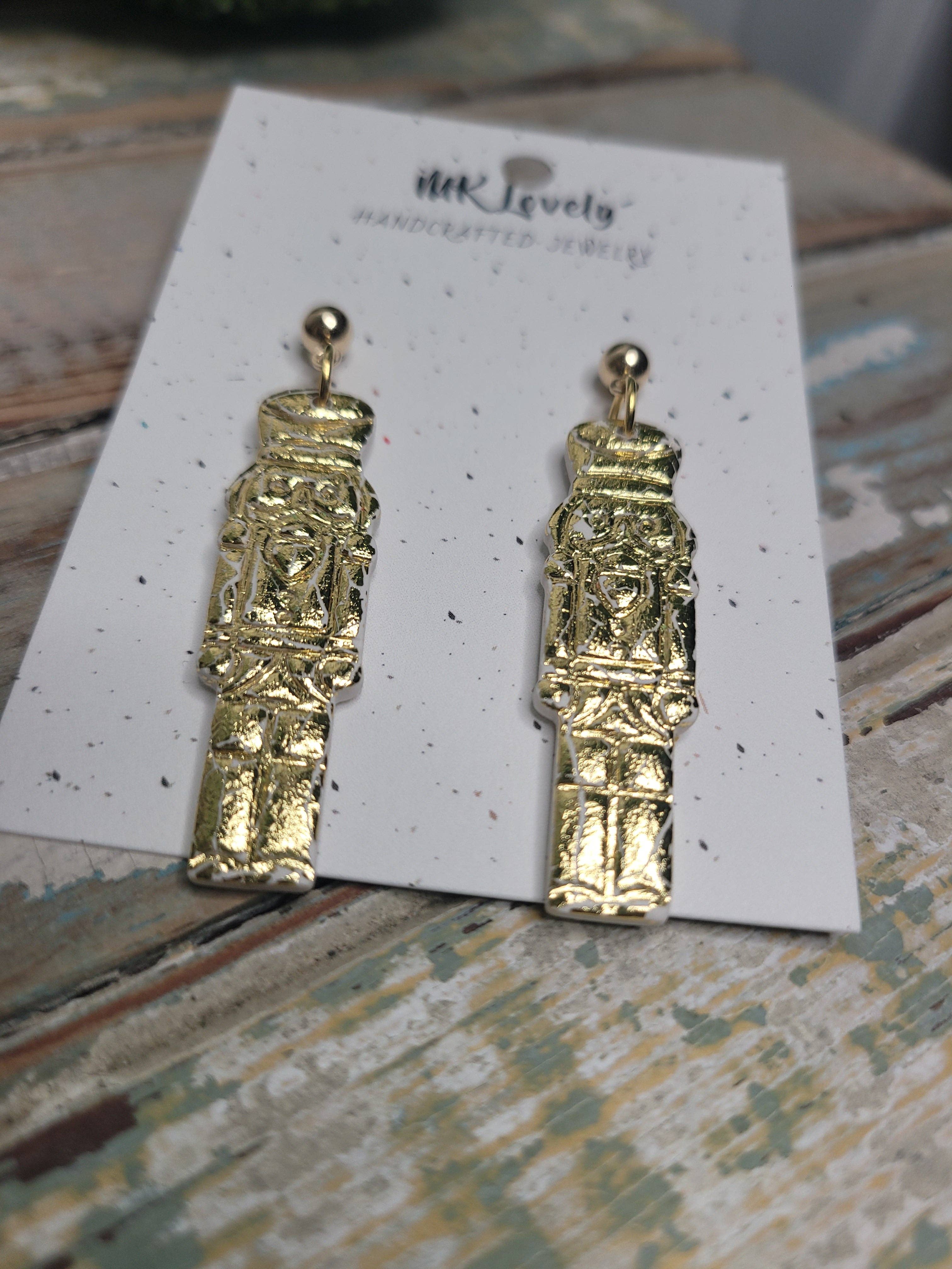 MK Lovely Boutique - Wholesale Dangle Earrings - Nutcracker Earrings0