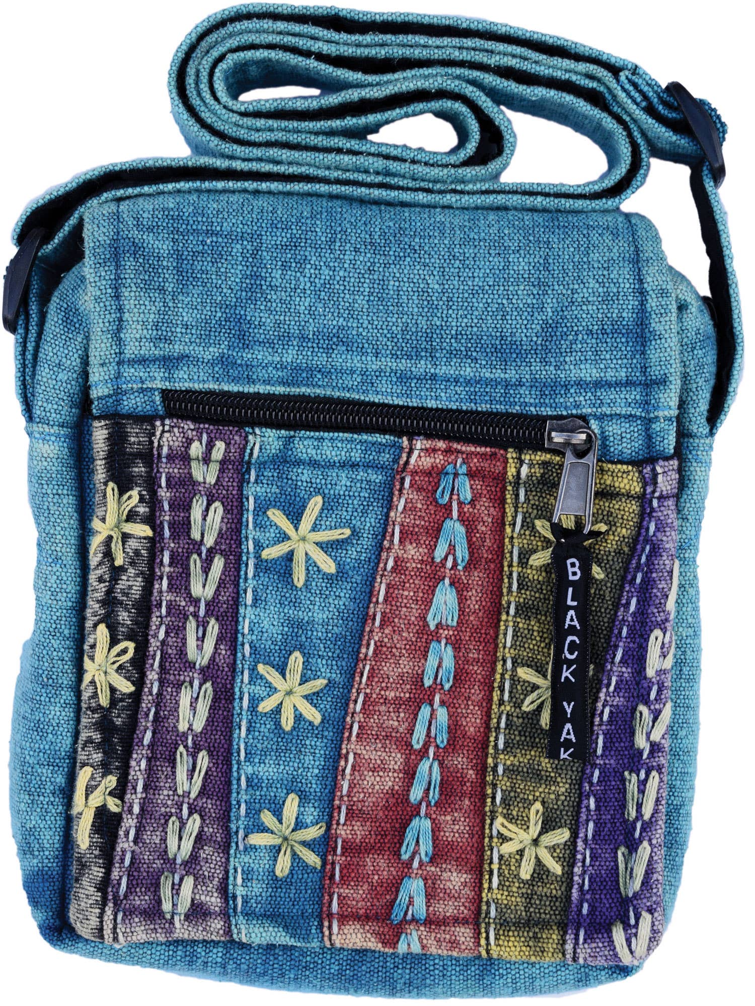 Black Yak Ltd – wholesale Top handle bag – women's – Small Hand Embroidered Bag - Cotton - Fair Trade4