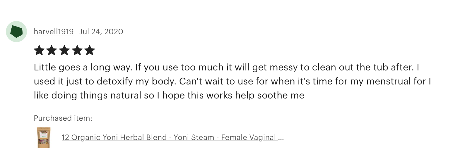 Nature's Lab - Natural Sisters - Vente Thés santé/détox - Mélange biologique de 12 herbes pour yoni - Vapeur vaginale féminine11