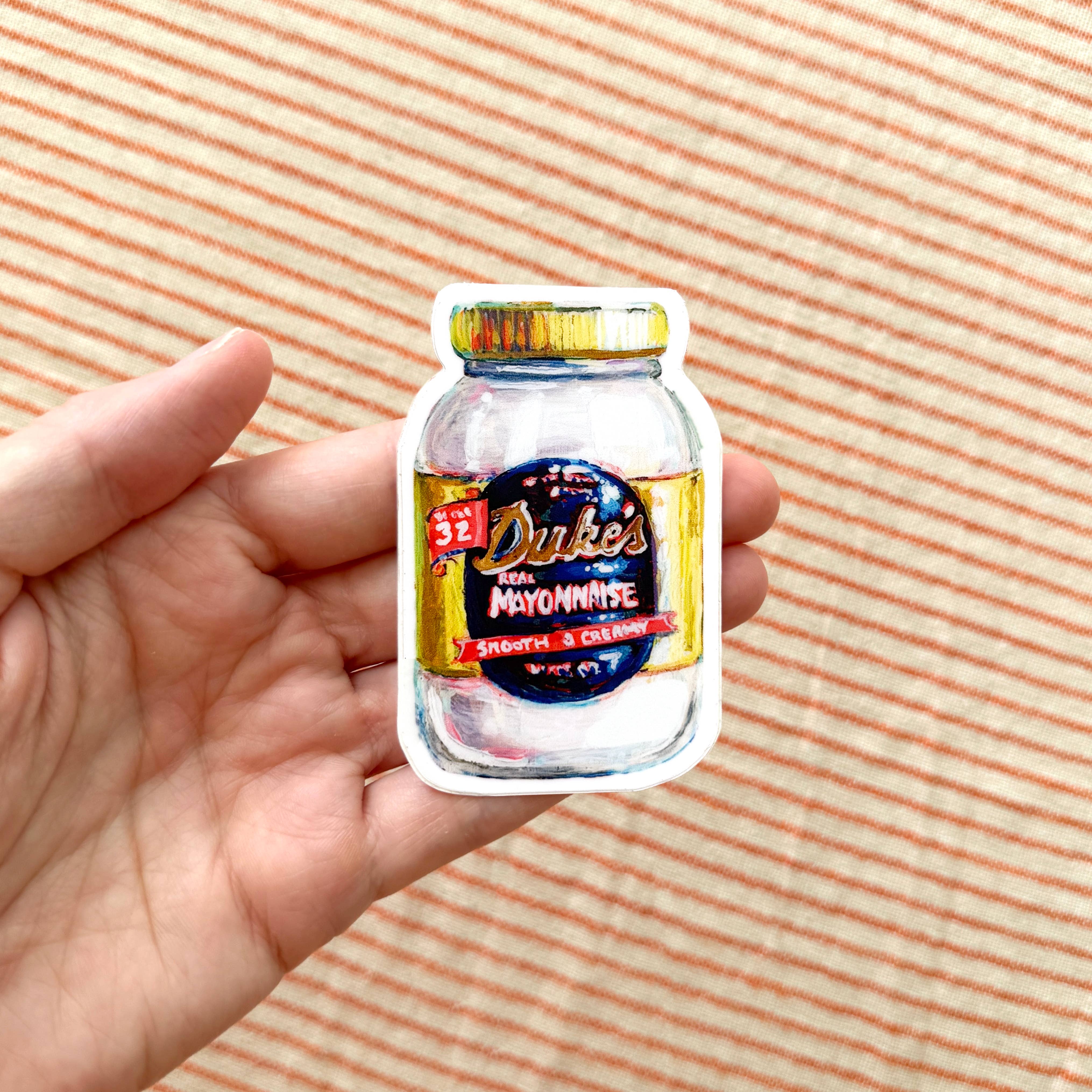 Emily Furr Fine Art - Wholesale Sticker - Duke's Mayonnaise Sticker