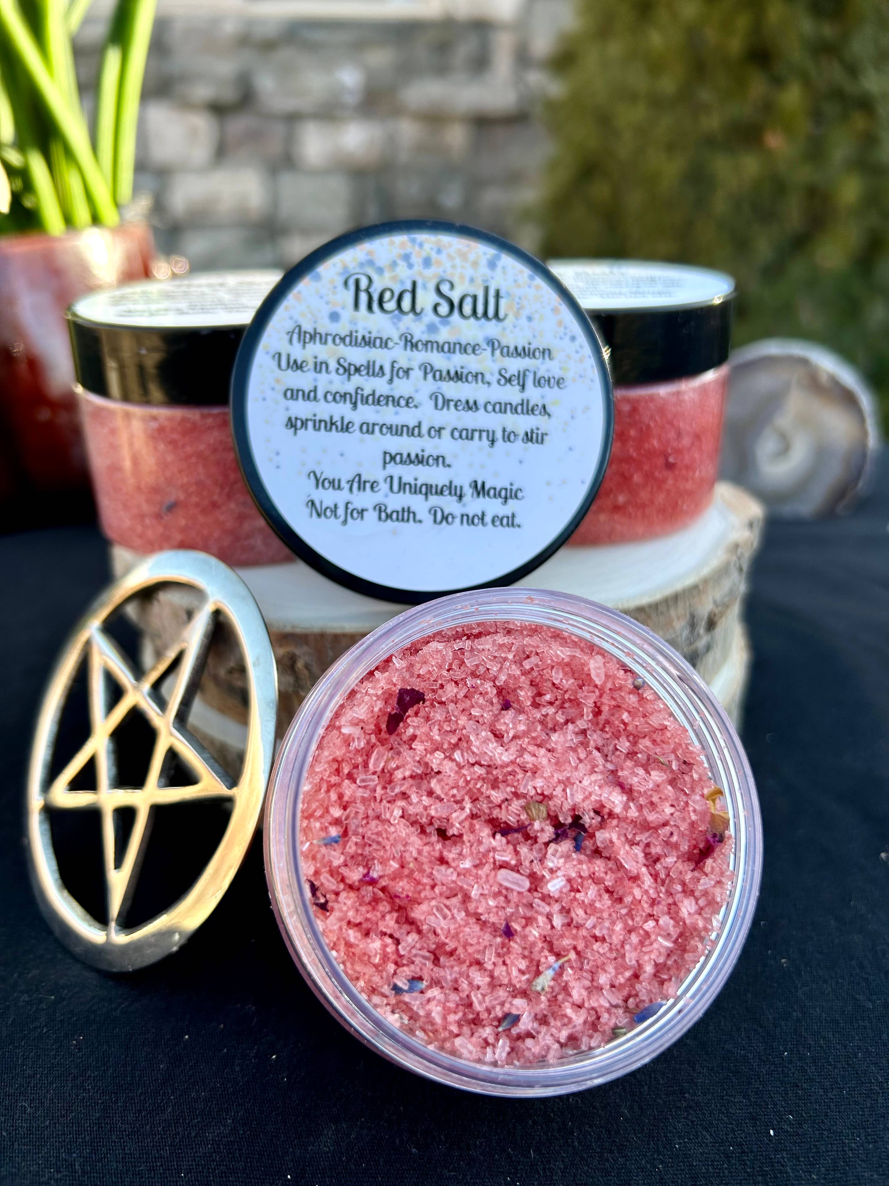 You Are Uniquely Magic - Wholesale Meditation Supplies - Red Witches Salt-Passion and Love 5oz2