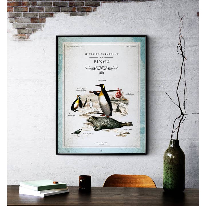 Storia naturale di Pingu • Gli eroi della nostra infanzia per la vendita all'ingrosso da parte di Maison Chapal