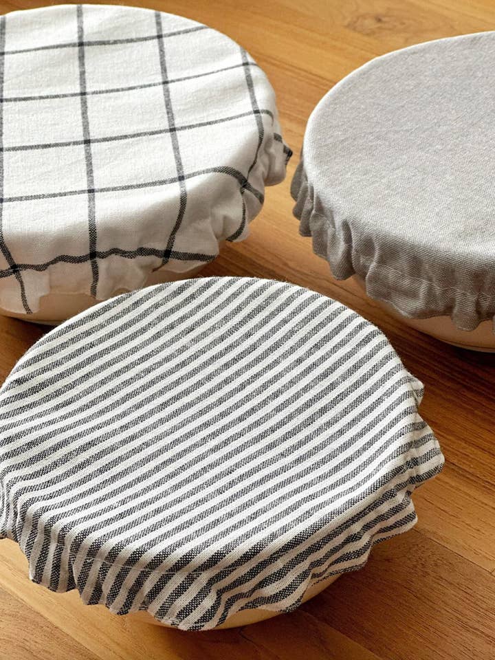 Mix Black Farmhouse Patterned Bowl Cover Set for wholesale by Peace Out Plastic