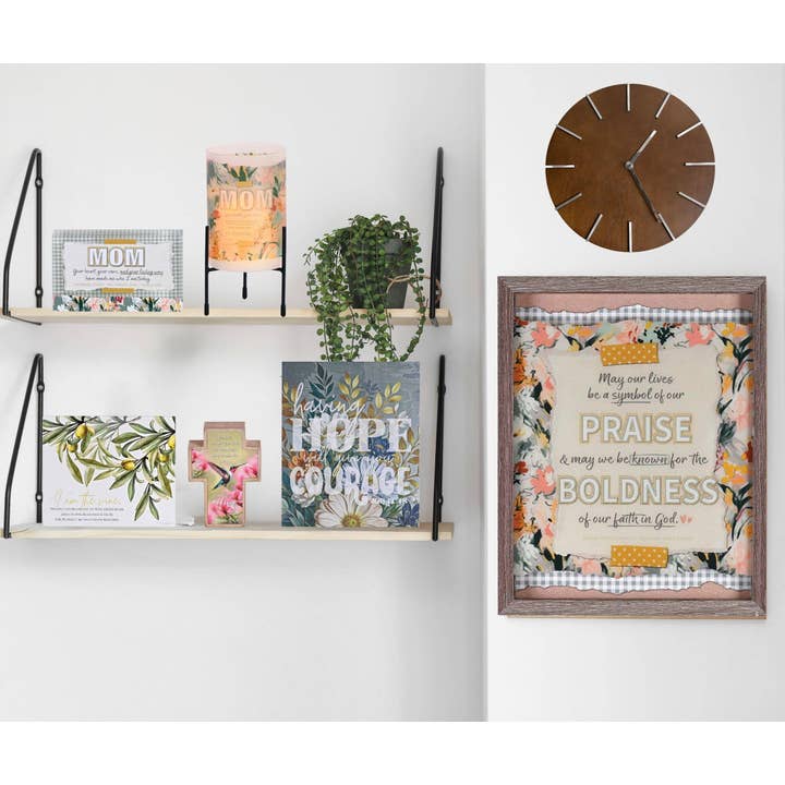 Cottage Garden - Wholesale Plaque - Tabletop Plaque I Am The Vine Olive4