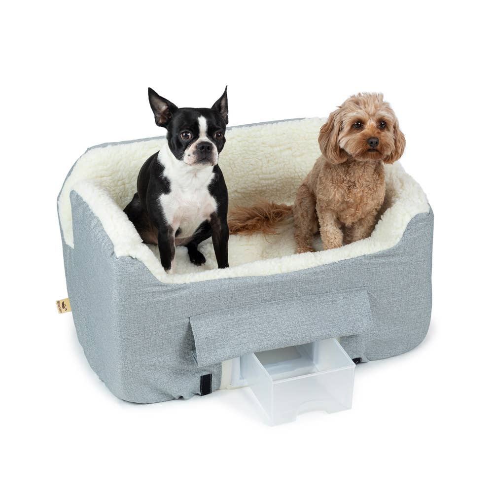 Snoozer Pet Products – Caixa de transporte - Cão por atacado – Assento de Carro para Cachorros Large Lookout II com Bandeja de Armazenamento6