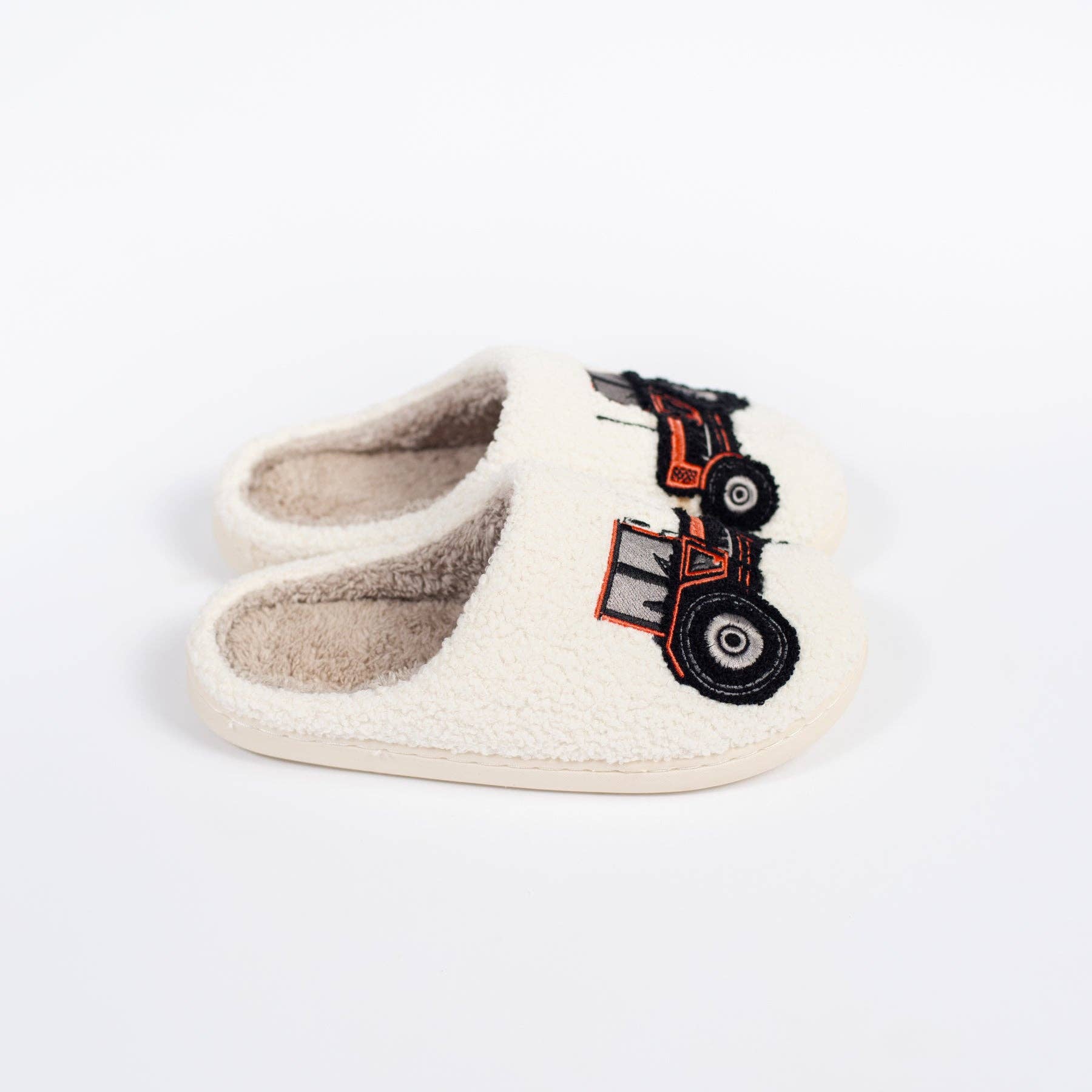 American Farm Company - Wholesale Slippers - Kids - Red Tractor Slippers - Kids1