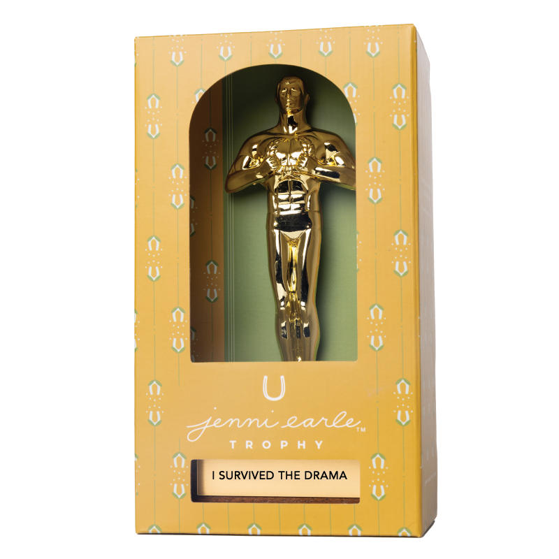 Jenni Earle - Wholesale Decorative Figurine - Encouragement Trophy - "I SURVIVED THE DRAMA"2