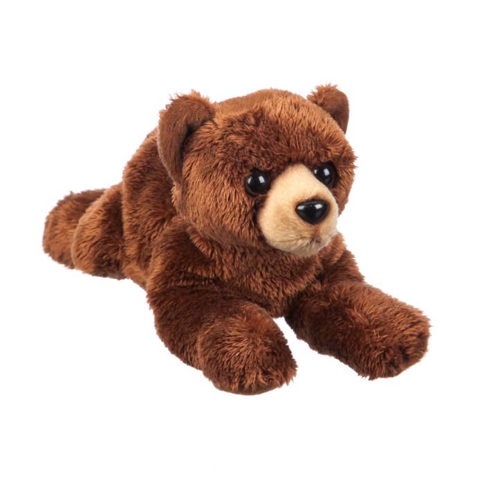 Evergreen Enterprises - Wholesale Stuffed/Plush Toy - Kids & Baby - Grizzly Bear 8" Plush Bean Bag