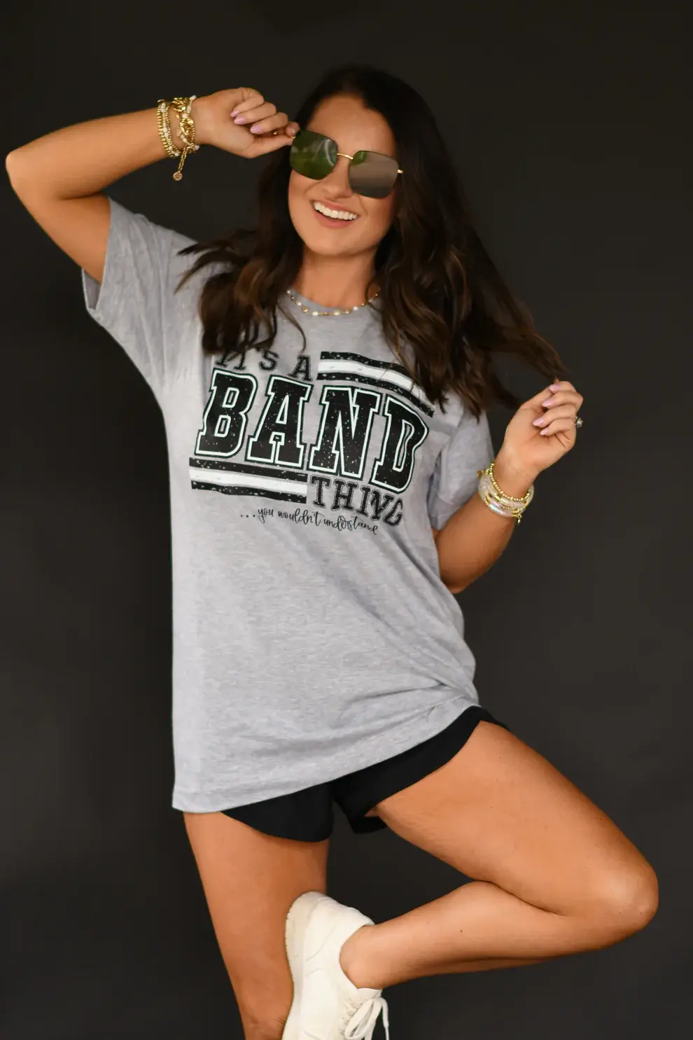Athletic Heather Grey It’s A Band Thing Tee for wholesale on Faire1