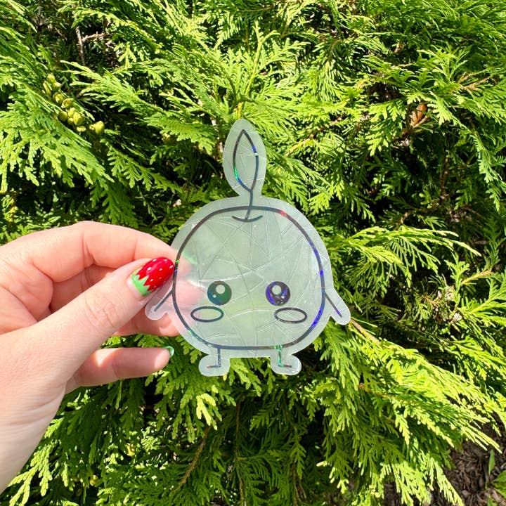 Hawburns Studio - Wholesale Suncatcher - Junimo Holographic Sun Catcher Window Cling Sticker2