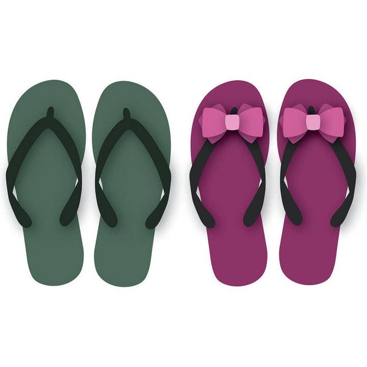 Flip Flop Builder - Honey Cuts - Stand-Alone Dies for wholesale by Honey Bee Stamps