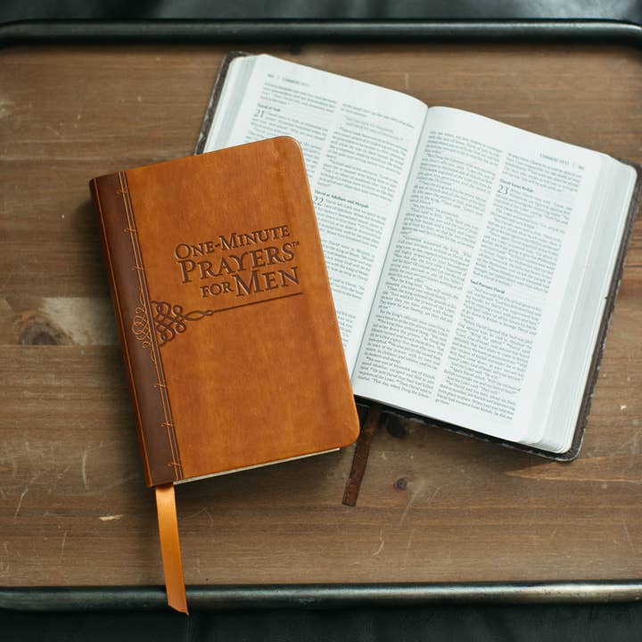 Harvest House Publishers Gift & Specialty Books - Wholesale Religion - One-Minute Prayers for Men (Milano Softone)1