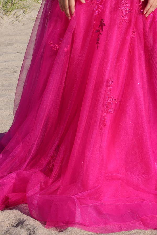 Babyfox Apparel – wholesale Klänning - Dam – Ärmlös axelbandsbroderad topp A-linjeformad klänning4