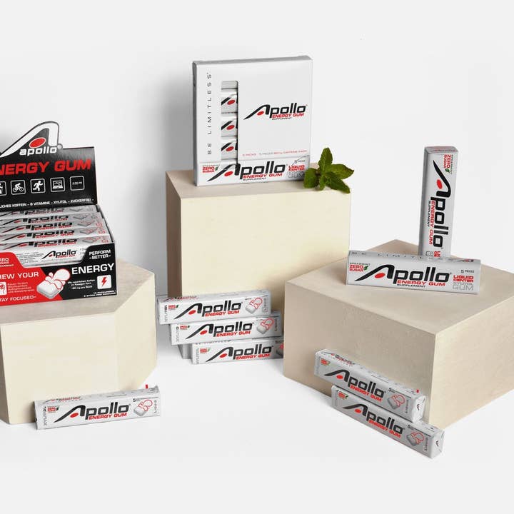 Apollo Energy Gum – wholesale Tuggummi – Apollo® Energy Gum 5-pack