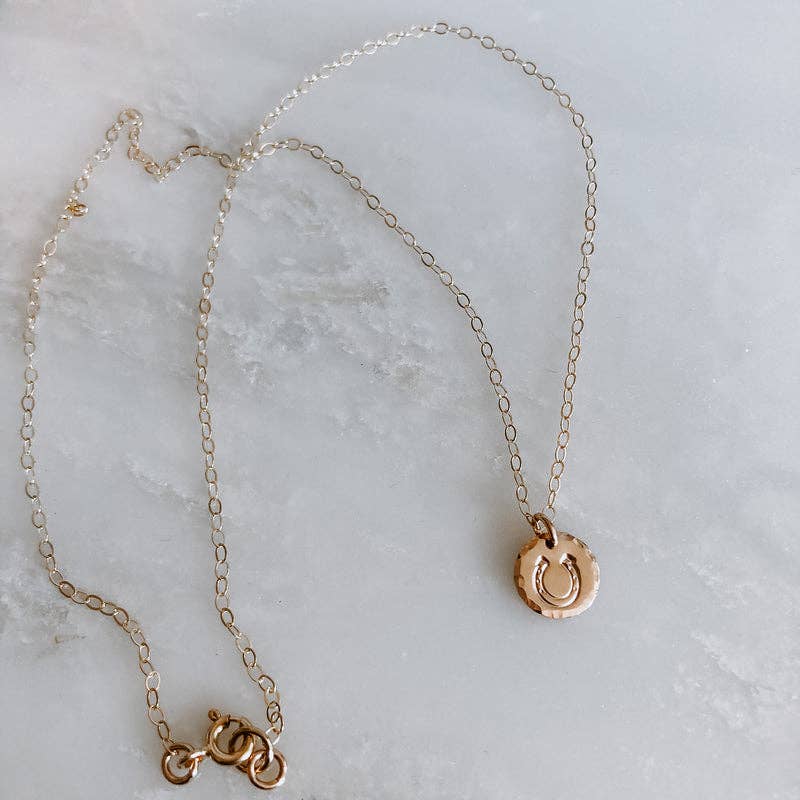 Derive Jewelry - Wholesale Pendant/Charm Necklace - Hand Stamped Mini Coin Necklace8