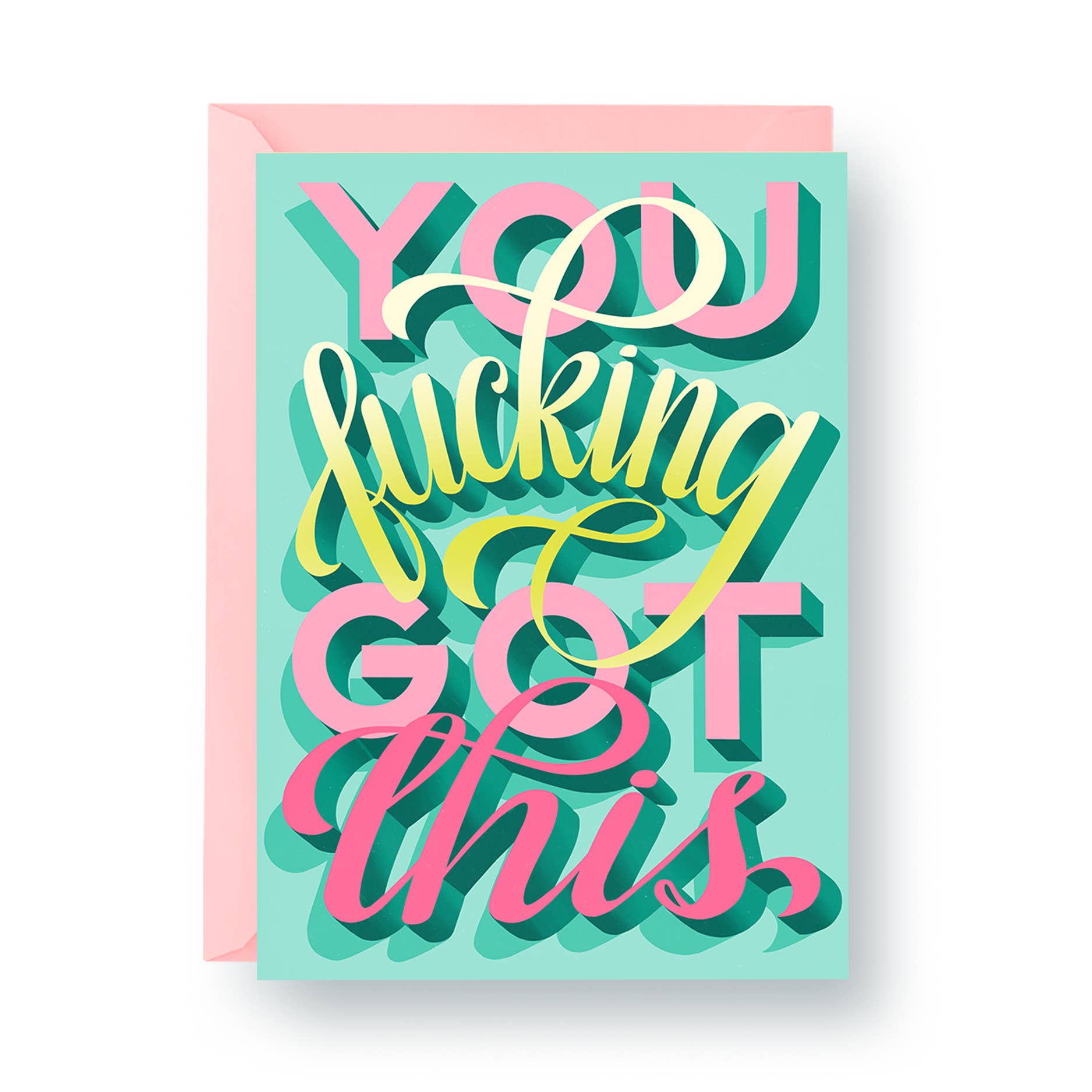 hey, alissandra – wholesale Uppmuntringskort – Du fick det här - A2-kort0