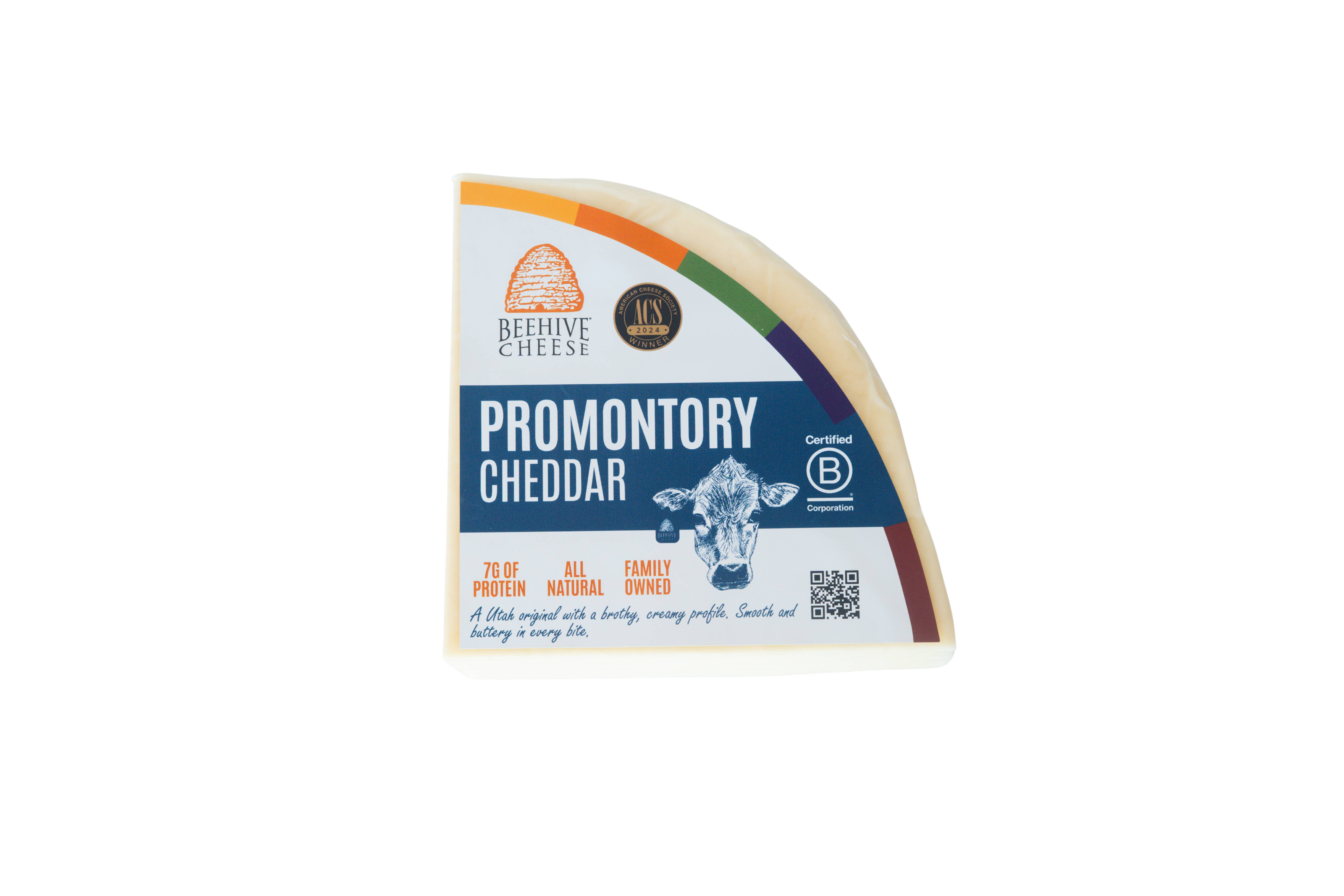 Beehive Cheese Co. LLC - Wholesale Cheese - Promontory Cheddar 1/5LB Case