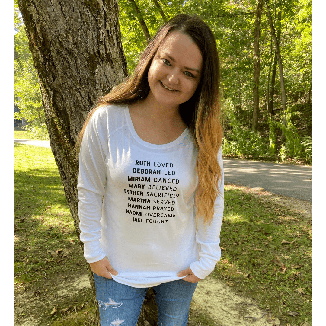 EllyandGrace – Großhandel T-Shirt mit Siebdruck – Damen – Ruth Loved Tunika-T-Shirt5