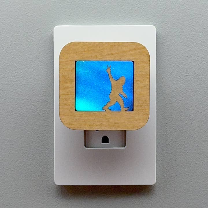 Swaplights Night Lights - Vente Veilleuses - Veilleuse Bigfoot Peace Out2