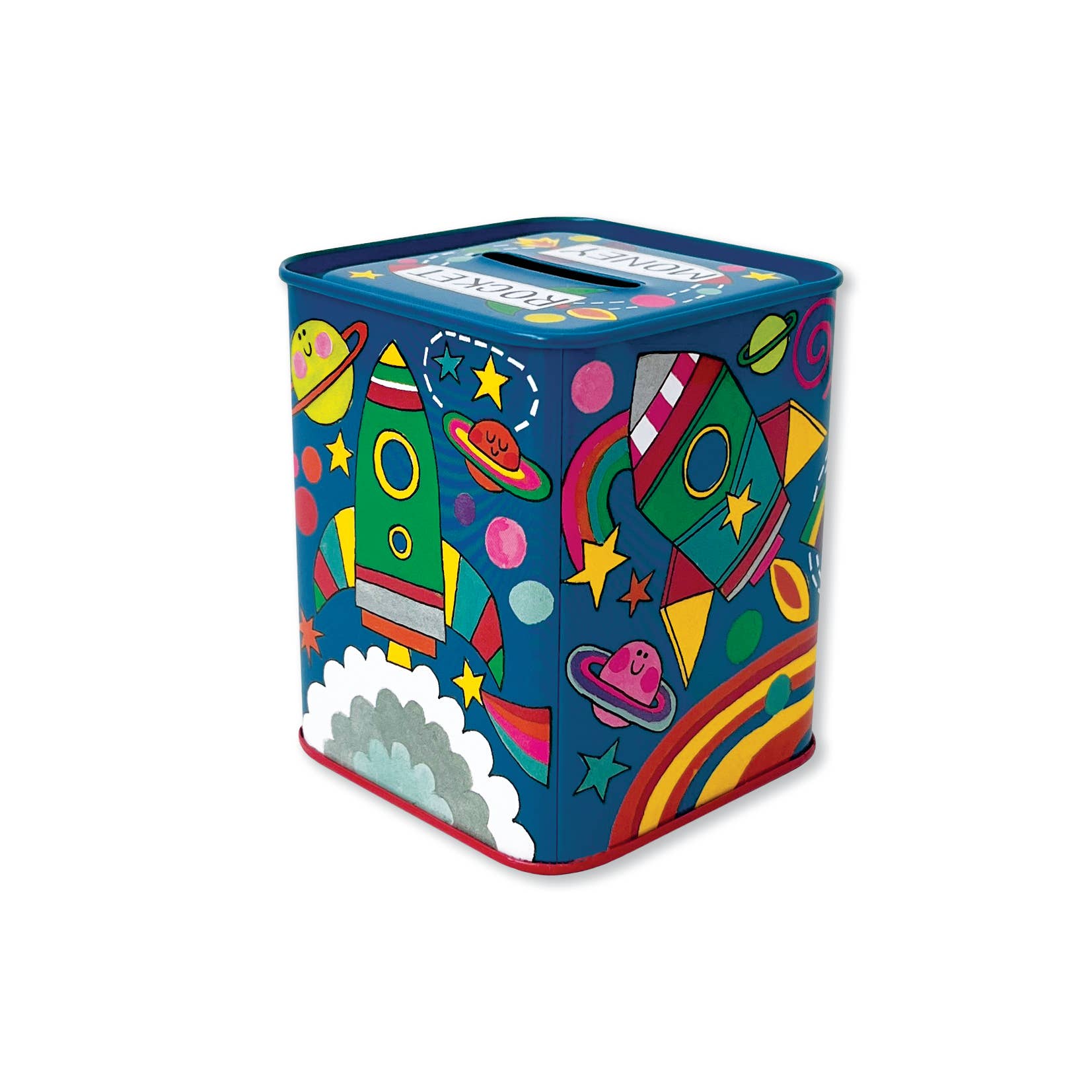 Rachel Ellen Designs – wholesale Spargrisar och myntsamlare – Barn – Sparbössa - Raketspar/Raketer3