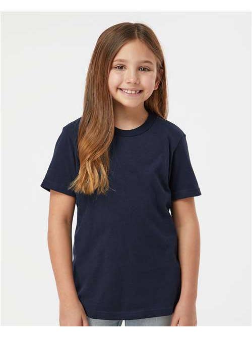Total Apparel - Wholesale T-Shirt - Kids - Tultex Youth Fine Jersey Blank T-Shirt | 100% Cotton 23551
