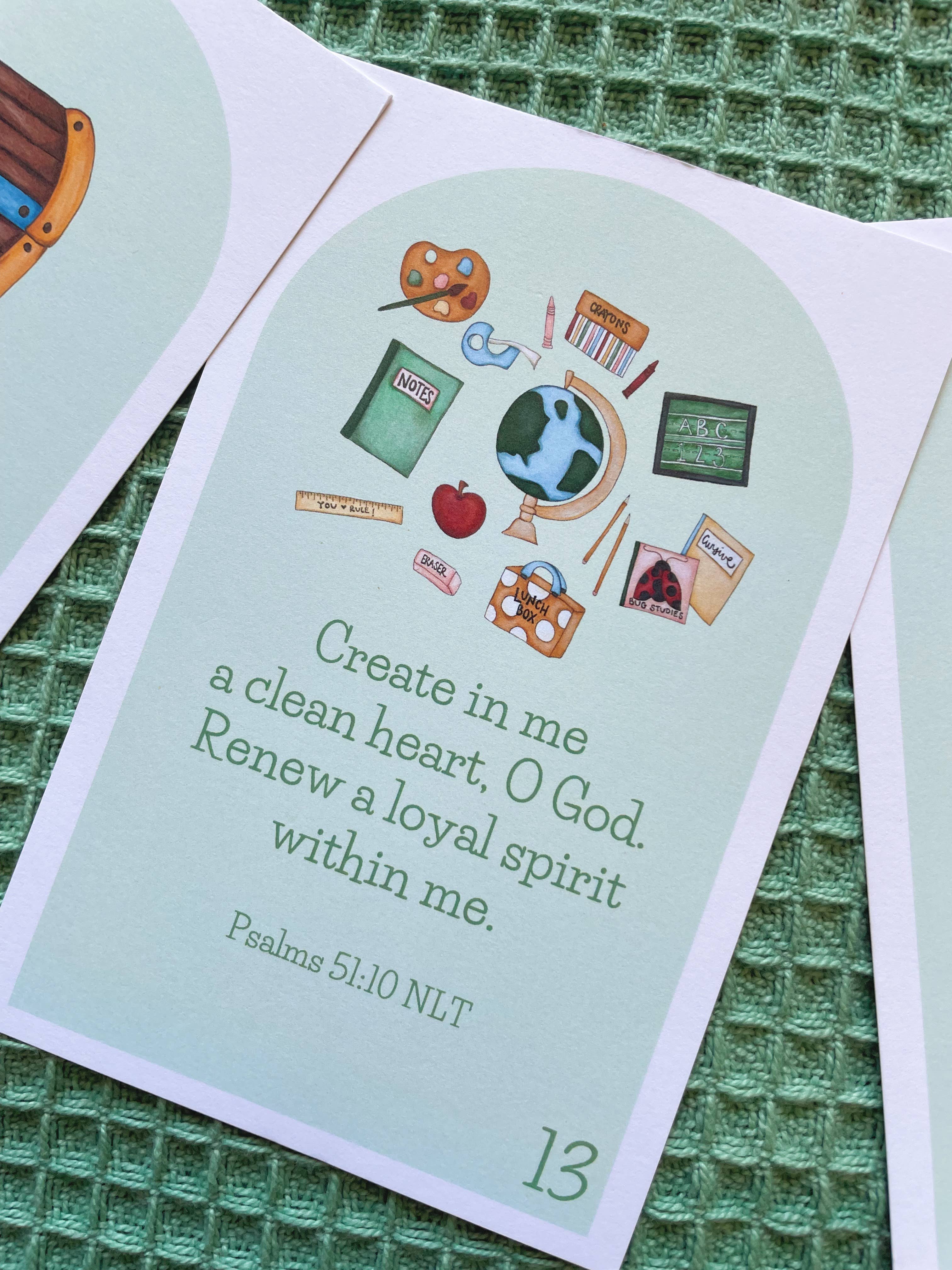 Winnefred Austin - Wholesale Learning Cards - Kids & Baby - Jesus is the Treasure | Scripture Cards Set2