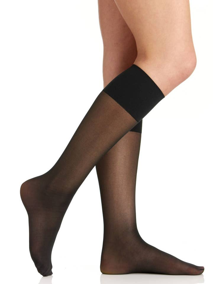 Comfy Cuff Sheer Graduated Compression Trouser Sock - 5102 for wholesale by Berkshire