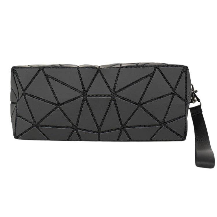 ASSORTED Geometric Triangle Pattern Makeup Pouch JB5526-14. (12PC) for wholesale on Faire23