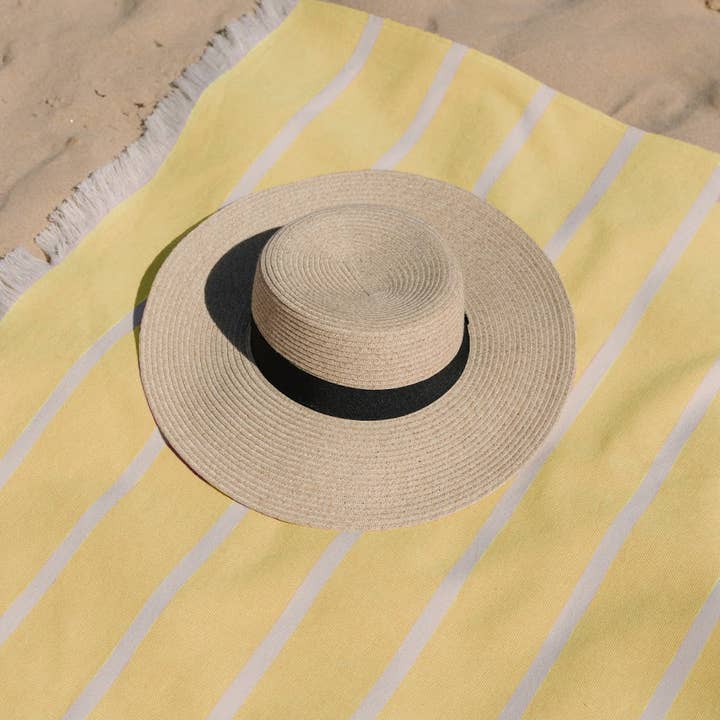 Geel Belém strandlaken voor wholesale door Torres Novas